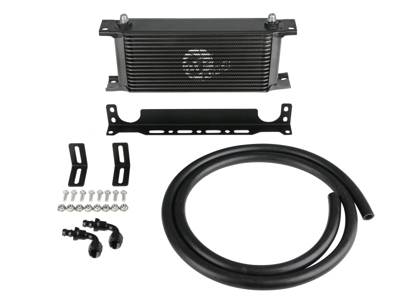 aFe Bladerunner Oil Cooler Universal 10in L x 2in W x 4.75in H