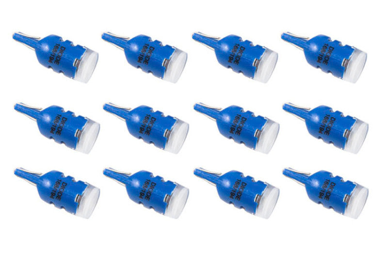 Diode Dynamics 194 LED Bulb HP5 LED - Blue Set of 12 - DD0026TW