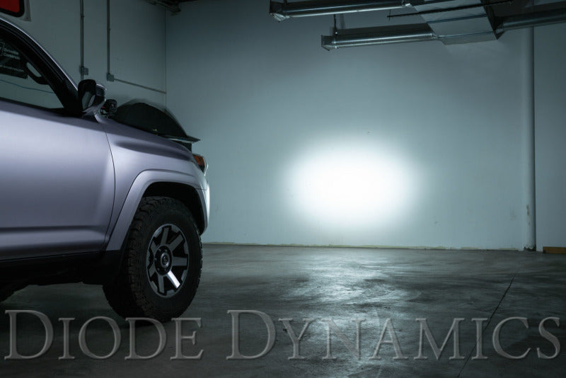 Diode Dynamics 14-19 Toyota 4Runner SS30 (Single) Stealth Lightbar Kit - White Driving - DD6762