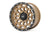 Rough Country 87 Series Wheel | Simulated Beadlock | Bronze/Black | 17x8.5 | 6x135 | +0mm