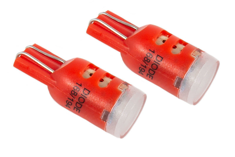 Diode Dynamics 194 LED Bulb HP5 LED - Red (Pair) - DD0030P