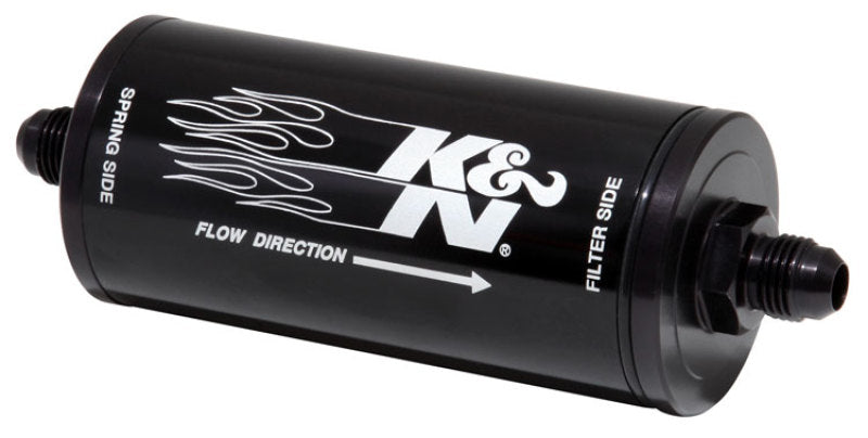 K&amp;N 2in OD x 6in L 6AN 25 Micron In-Line Fuel/Oil FIlter