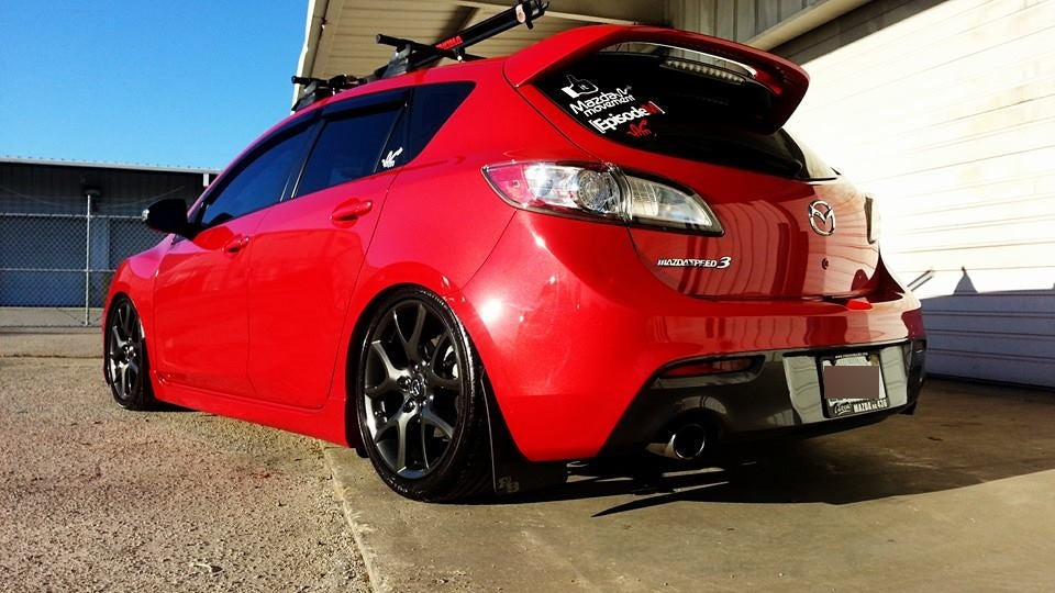 RokBlokz - MAZDASPEED3 &amp; MAZDA3 (BL) 2010-2013 Rally Mud Flaps