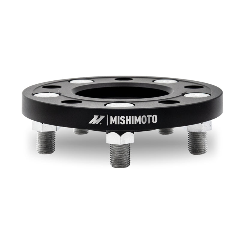 Mishimoto Mishimoto Wheel Spacers 5x114.3 64.1 CB M14x1.5 15mm BK - MMWS-012-150BK