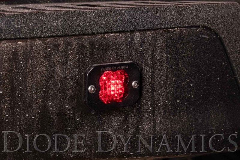 Diode Dynamics Stage Series C1 LED Pod Pro - White Flood Flush RBL Each - DD6476S