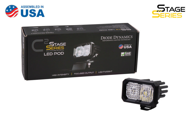 Diode Dynamics Stage Series 2 In LED Pod Pro - White Spot Standard RBL Each - DD6420S