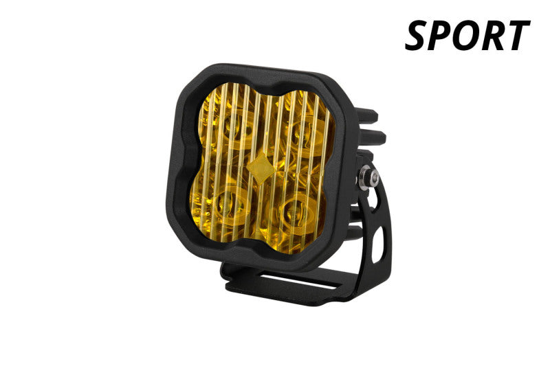 Diode Dynamics SS3 Sport ABL - Yellow Flood Standard (Single) - DD6870S