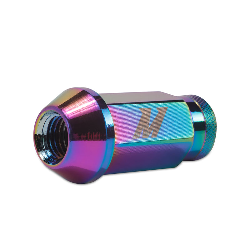 Mishimoto Aluminum Locking Lug Nuts M12x1.5 27pc Set Neo Chrome - MMLG-15-27LNC