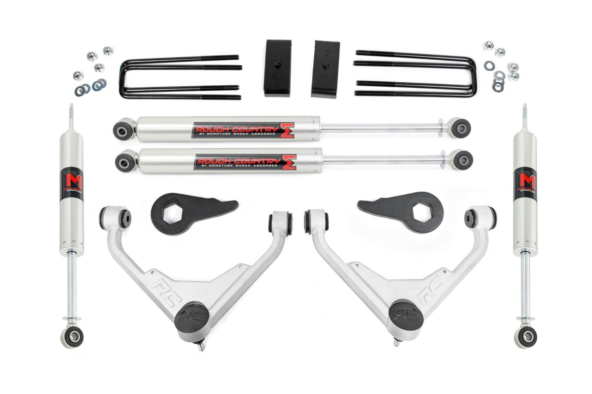 3 Inch Lift Kit | M1 | FK/FF | Chevy/GMC Sierra/Silverado 2500 HD Suburban/Yukon XL 2500 (01-10)