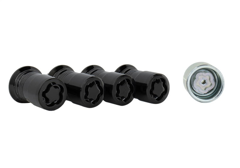 Ford Racing M14 x 1.5 Black Security Lug Nut Kit - Set of 4 - M-1A043-A