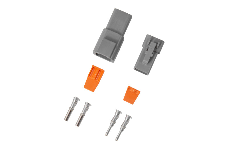 Diode Dynamics Deutsch Connector Kit 2-Pin 12-14 Gauge - DD4039