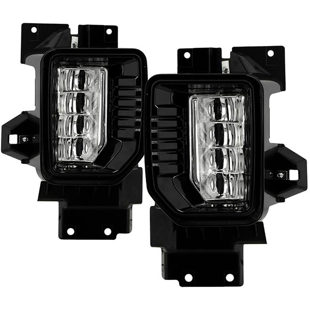 Spyder 20-22 GMC Sierra 2500/3500 HD OEM Fog Lights w/ Universal Switch