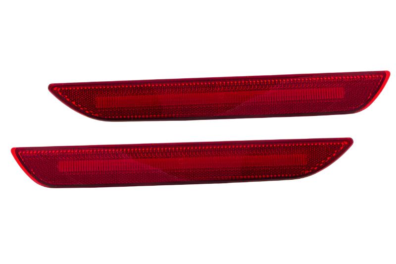 Diode Dynamics 15-21 EU/AU Ford Mustang LED Sidemarkers - Red (Pair) - DD5072