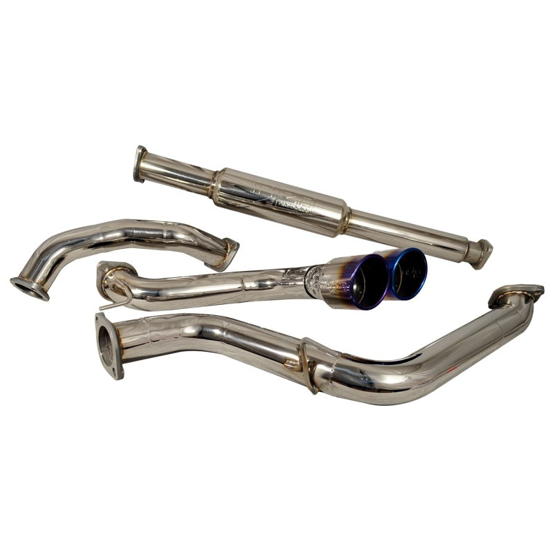 Injen 13-19 Ford Focus ST 2.0L (t) 3.00in Cat-Back Stainless Steel Exhaust System w/Titanium Tip - SES9001TT