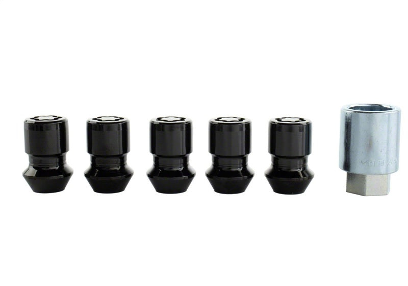 Ford Racing M12X1.5 Black Security Lug Nut - Set of 5 - M-1A043-B5