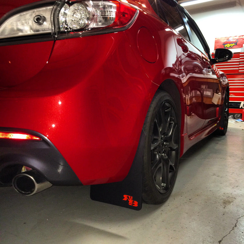 RokBlokz - MAZDASPEED3 &amp; MAZDA3 (BL) 2010-2013 Rally Mud Flaps