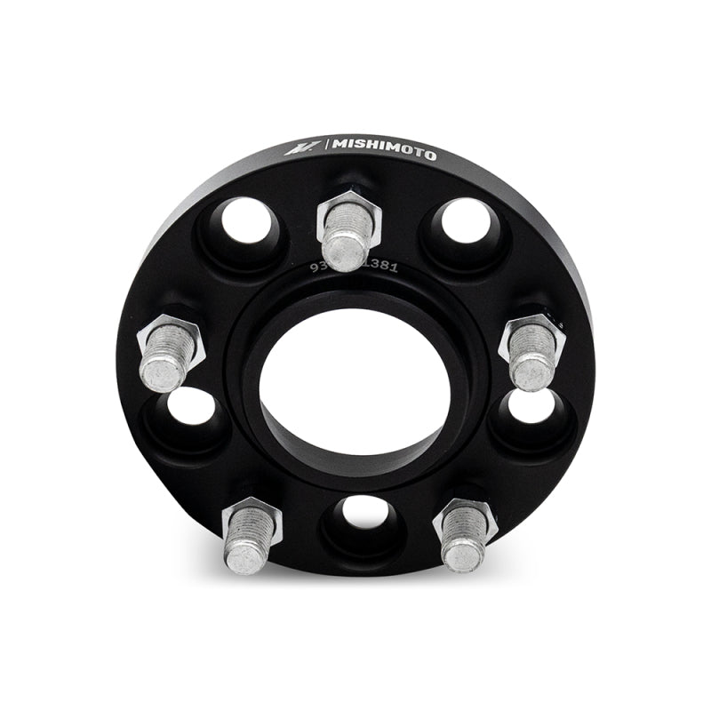 Mishimoto Wheel Spacers - 5x120 - 67.1 - 15 - M14 - Black - MMWS-010-150BK