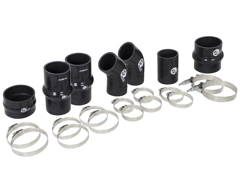 aFe Bladerunner Intercooler Couplings &amp; Clamps Replacement Kit 11-14 Ford EcoBoost 3.5L (tt)