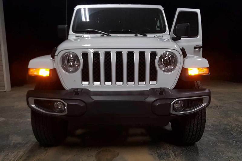 Diode Dynamics JL Wrangler Front Turn Stage 2 (7443 LED Bulb XPR - White and - Amber) - DD0422