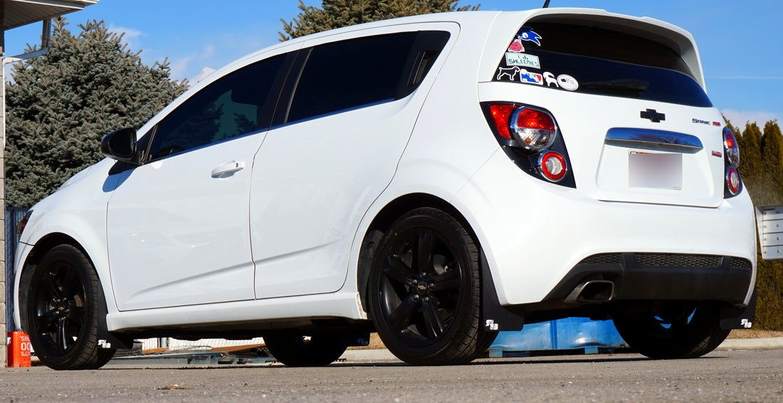 RokBlokz - Chevrolet Sonic RS 2013-2019 Rally Mud Flaps