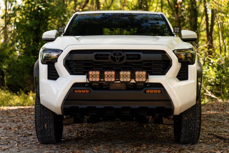 Diode Dynamics 2024 Toyota Tacoma SS5 Grille CrossLink Lightbar Kit - Pro White Combo - DD8029