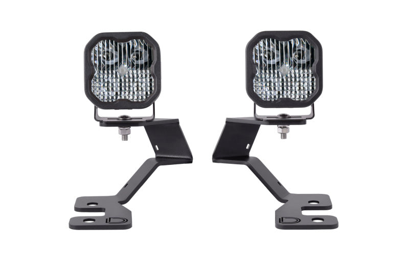 Diode Dynamics 2021 Ford Bronco SS3 LED Ditch Light Kit Sport White Combo - DD7138