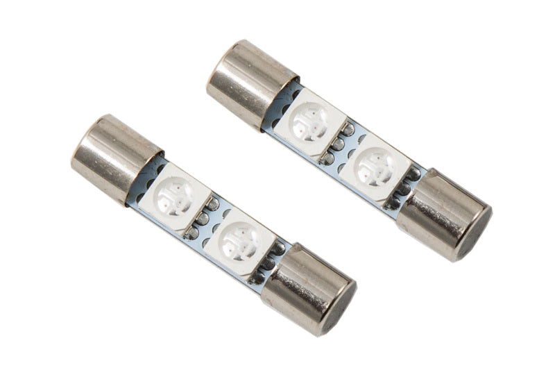 Diode Dynamics 28mm SMF2 LED Bulb - Blue (Pair) - DD0045P