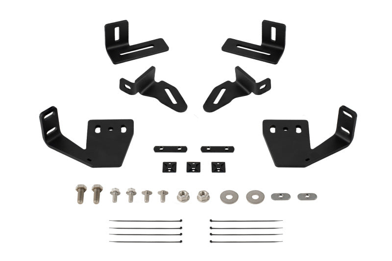 Diode Dynamics Prinsu/Sherpa Roof Racks SS5 7-Pod CrossLink Mounting Bracket Kit Roof Racks - DD7894P