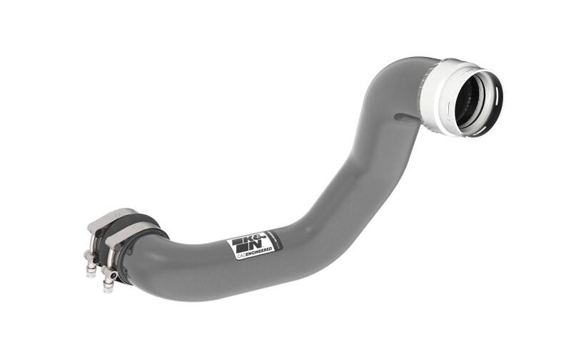 K&amp;N 23-24 GM Colorado/Canyon 2.7L L4 Charge Pipe - Aluminum Tube - Gunmetal Gray