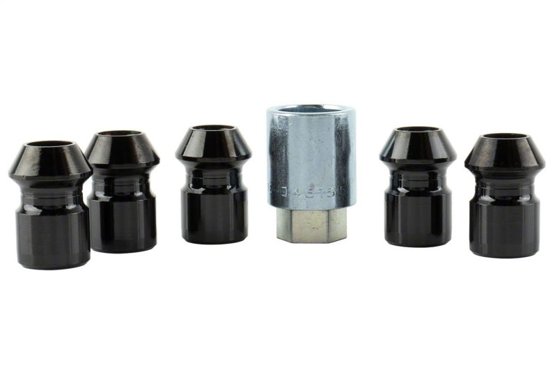 Ford Racing M12X1.5 Black Security Lug Nut - Set of 5 - M-1A043-B5