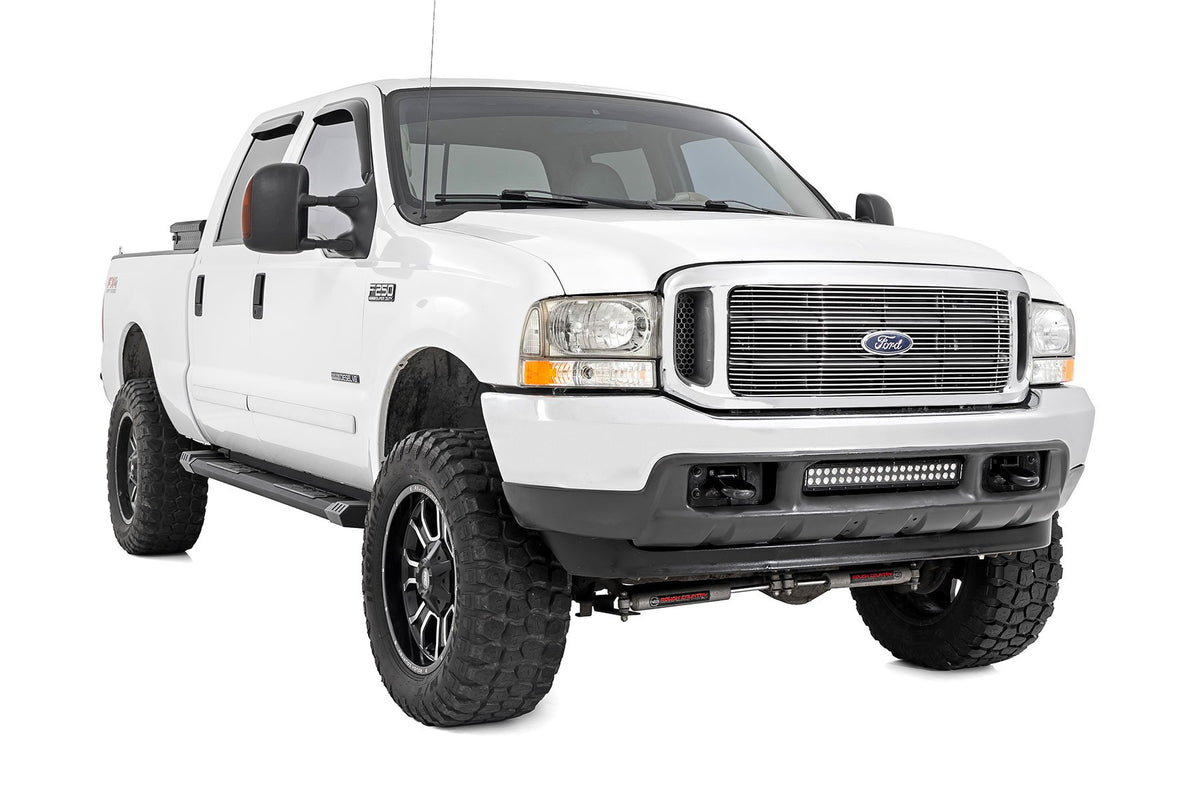 HD2 Aluminum Running Boards | Super Crew Cab | Ford F-250/F-350 Super Duty (99-16)