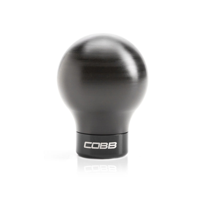 Cobb 08-15 Mitsubishi EVO X / 09-15 Ralliart Shift Knob - Stealth Black (Black/Black Base) - 252350-BK