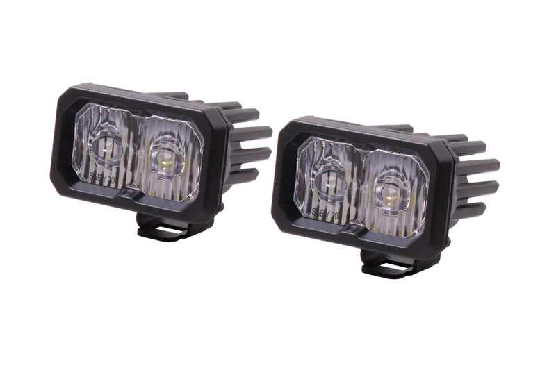 Diode Dynamics Stage Series 2 In LED Pod Pro - White Driving Standard ABL (Pair) - DD6403P