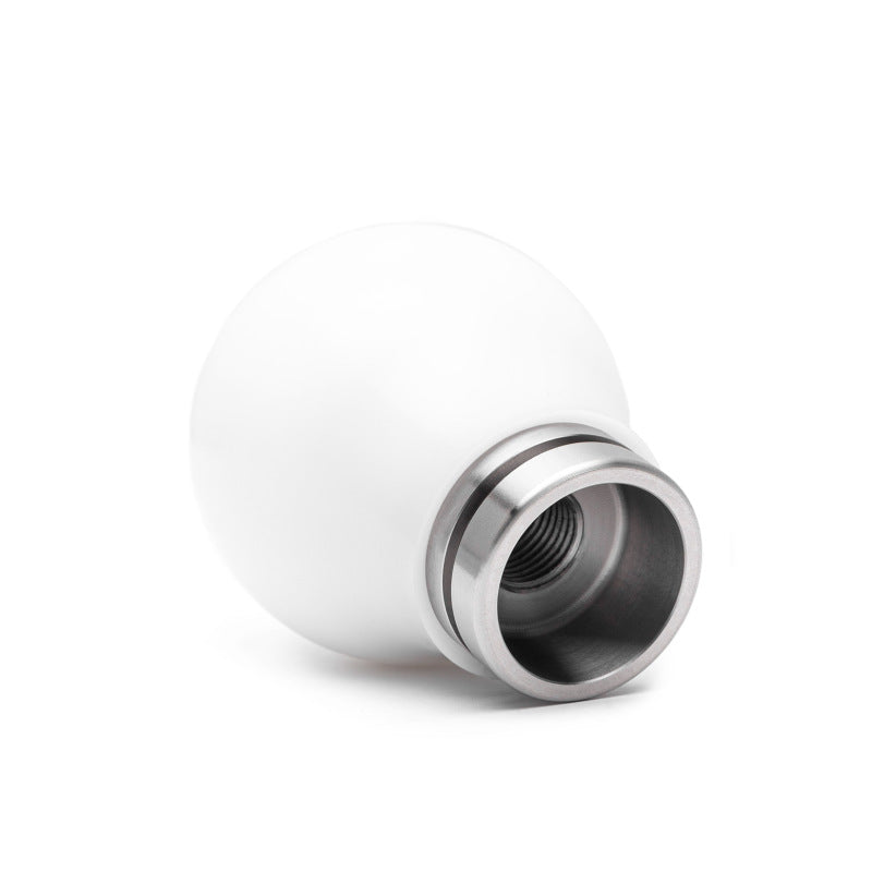 Cobb Subaru 6-Speed Weighted COBB Shift Knob - White (Incl. Both Red + Blk Collars) - 213360-W