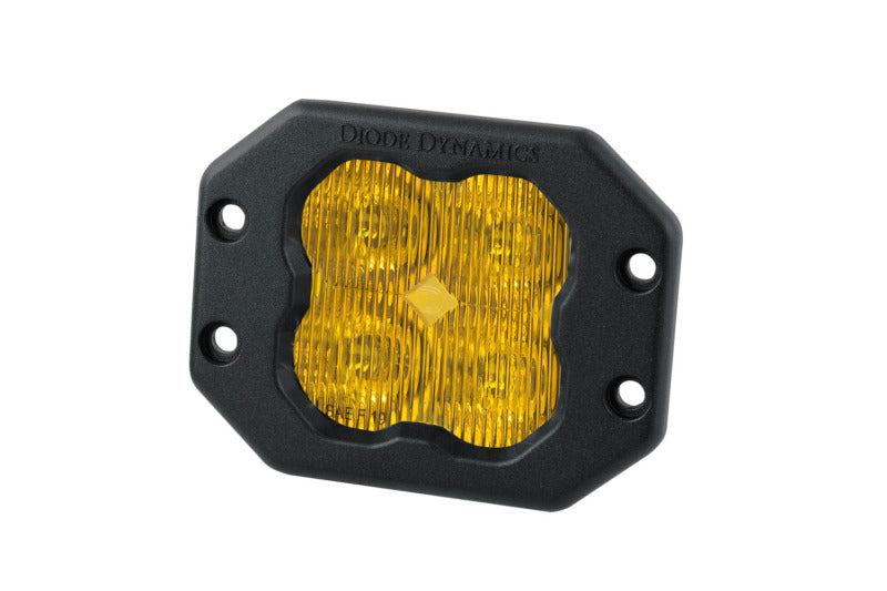 Diode Dynamics SS3 Sport ABL - Yellow SAE Fog Flush (Single) - DD6924S