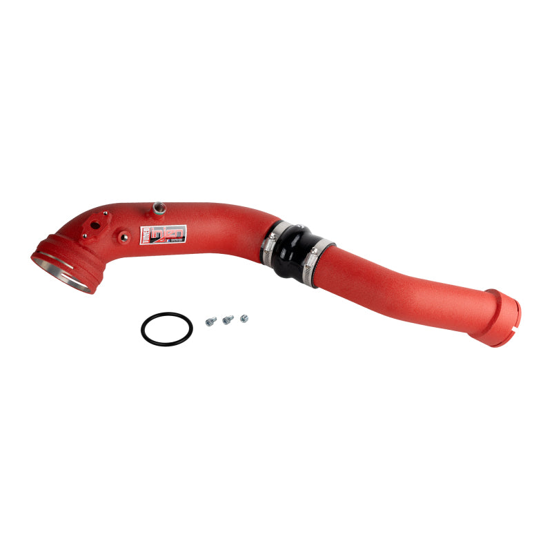 Injen - 16-20 BMW L6-3.0L/ Turbo/ Twin Turbo/L4-2.0L/ L6-2.5L Wrinkle Red Turbo SES Intercooler Pipes - SES1128ICPWR