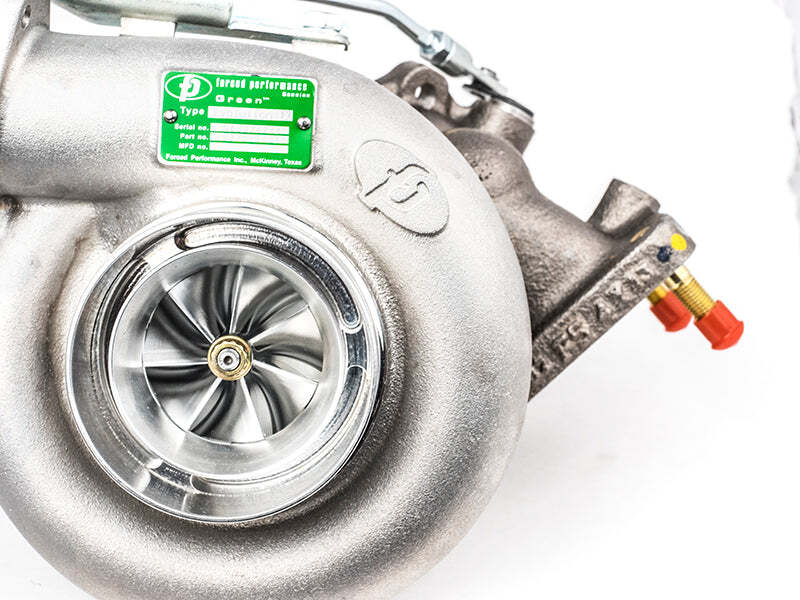 Forced Performance Mitsubishi Evo 9 Green FP54 Turbocharger Ball Bearing MHI Turbine Hsg w/18PSI WG - 2005104