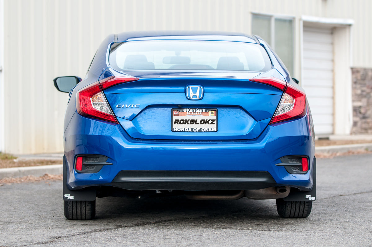 RokBlokz - Honda Civic Sedan 2016-2021 Mud Flaps