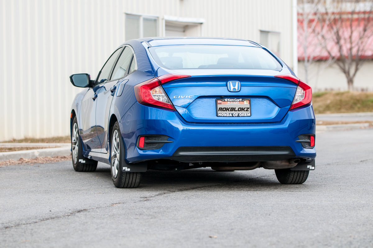 RokBlokz - Honda Civic Sedan 2016-2021 Mud Flaps