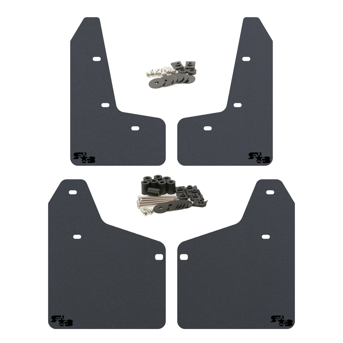 RokBlokz - Volkswagen MK6 GOLF, GTI, 2010-2014 VW Rally Mud Flaps