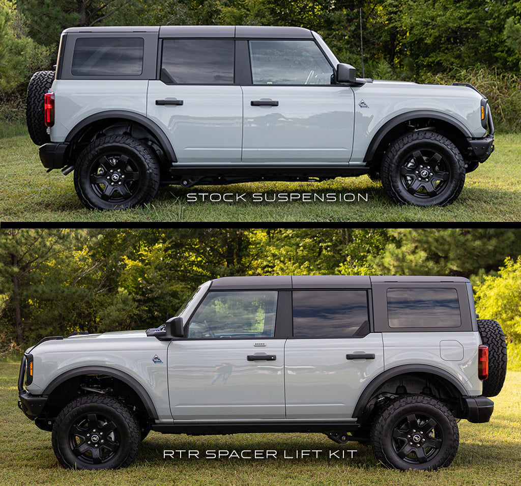 Take your Bronco Sport to new heights with the RTR Billet lift kit