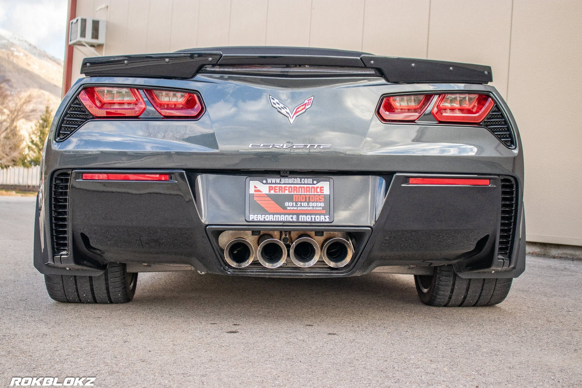 RokBlokz - Chevrolet Corvette C7 2014-2019 Splash Guards