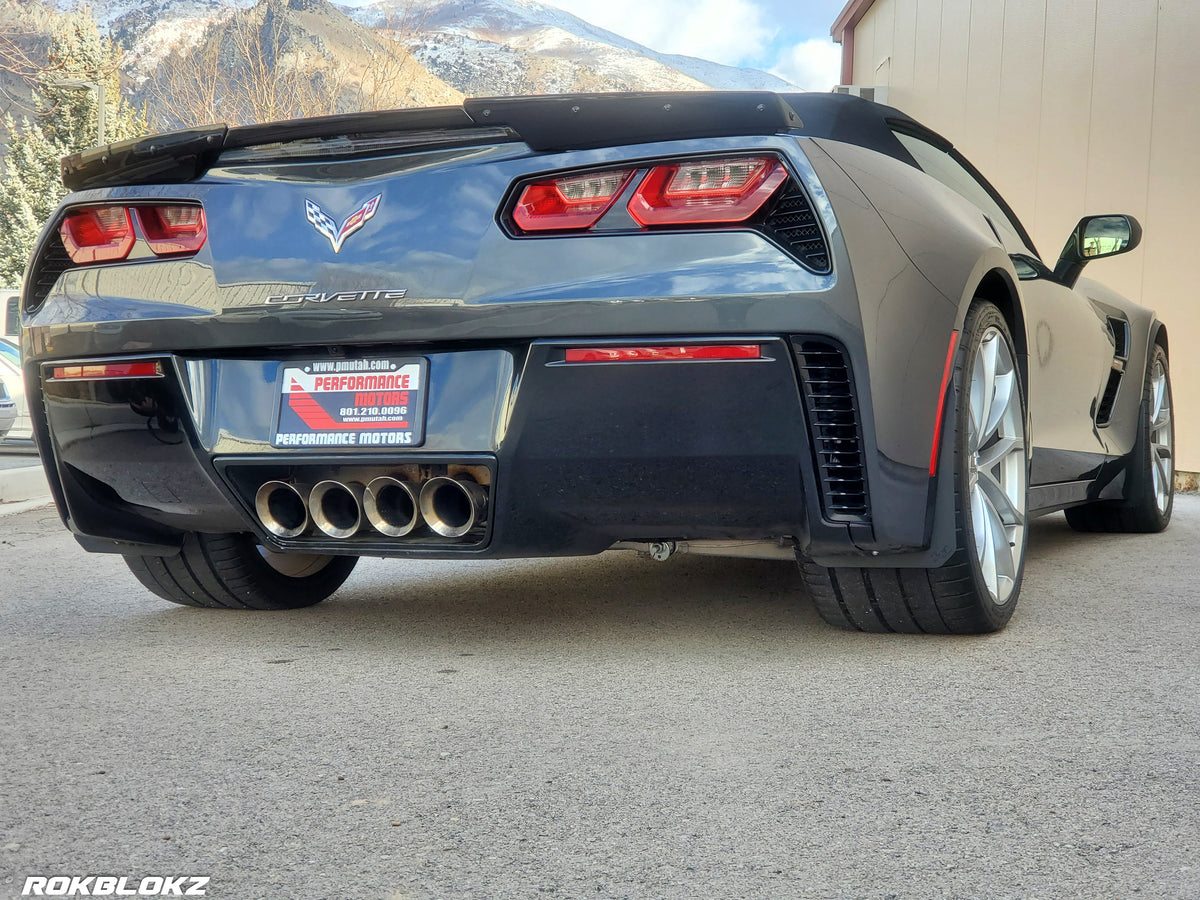 RokBlokz - Chevrolet Corvette C7 2014-2019 Splash Guards