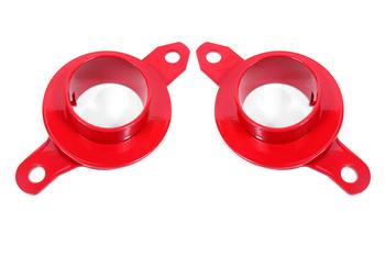 BMR 79-04 Ford Mustang Front Upper Coil Spring Seat - Red - CSS730R