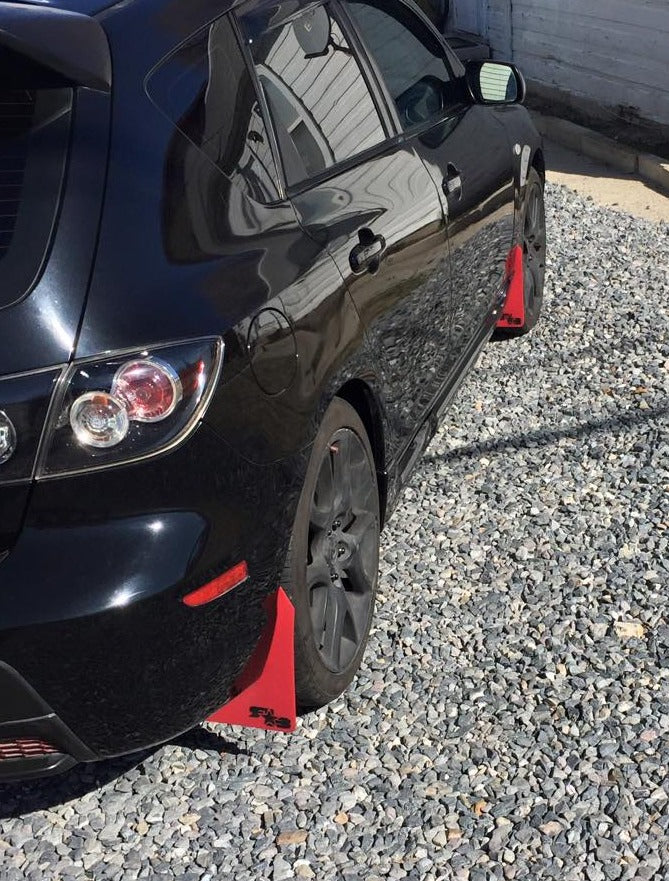 RokBlokz - MAZDASPEED3 &amp; MAZDA3 2004-2009 Rally Mud Flaps