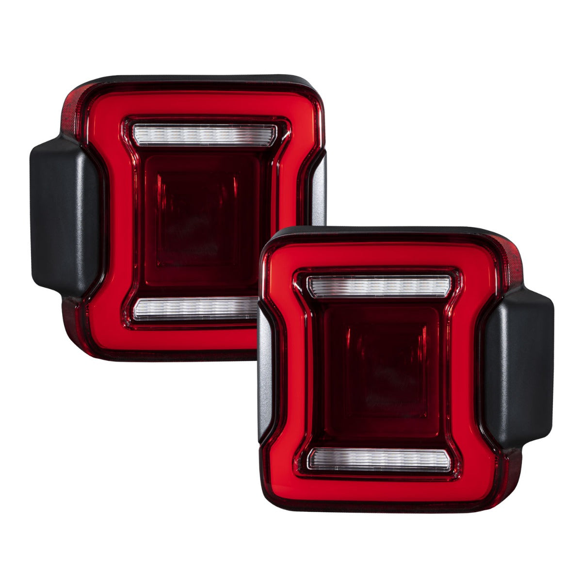 Form Lighting 2018-2022 Jeep Wrangler LED Tail Lights - Red Pair