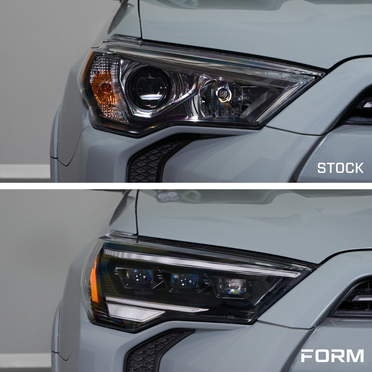 Form Lighting 2014-2024 Toyota 4Runner Sequential LED Projector Headlights - Pair