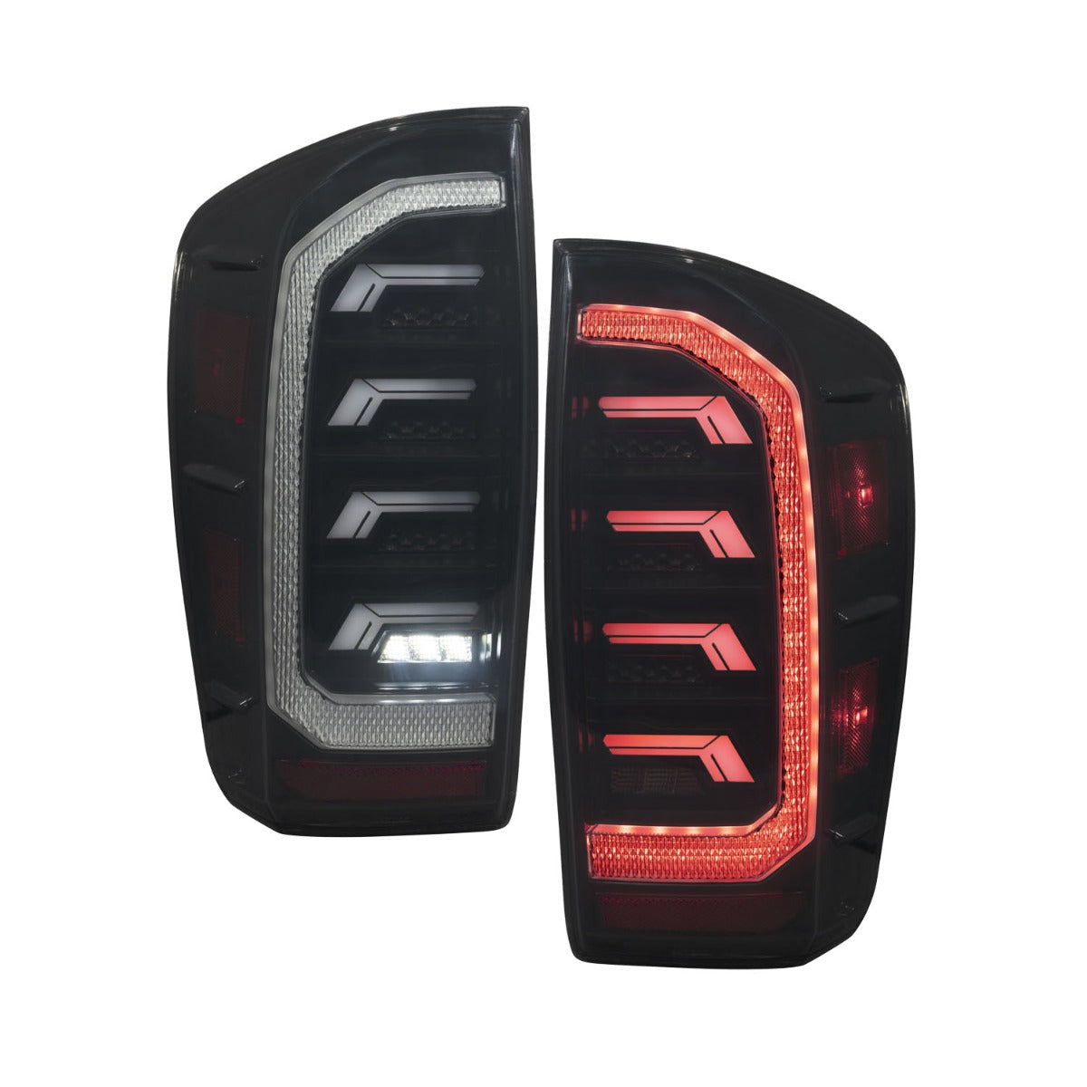 Form Lighting 2016-2023 Toyota Tacoma LED Tail Lights - Red Pair