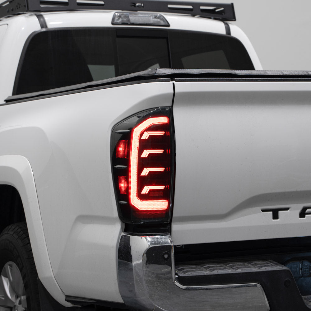 Form Lighting 2016-2023 Toyota Tacoma LED Tail Lights - Red Pair