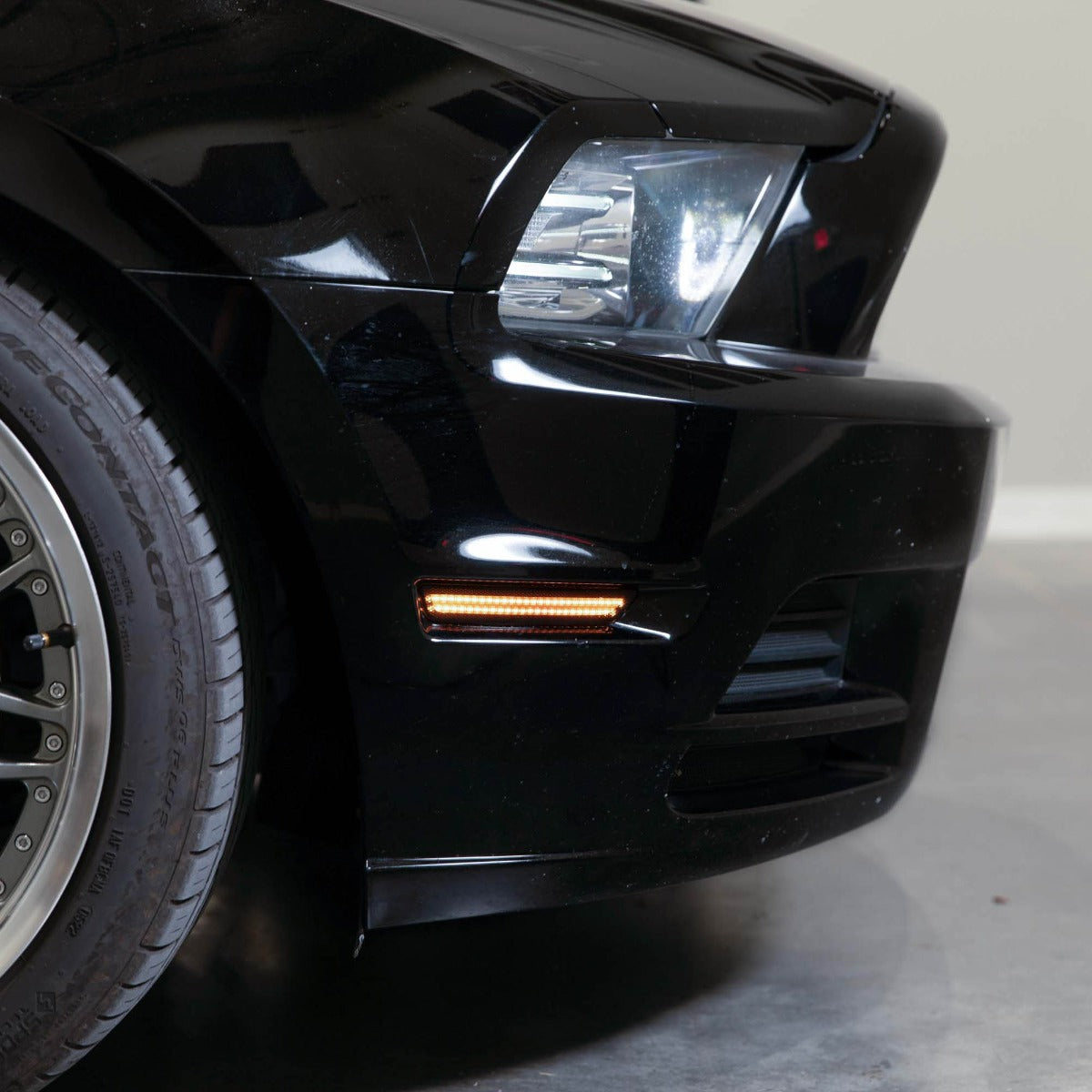 Form Lighting 2010-2014 Ford Mustang LED Sidemarkers Set - Smoke